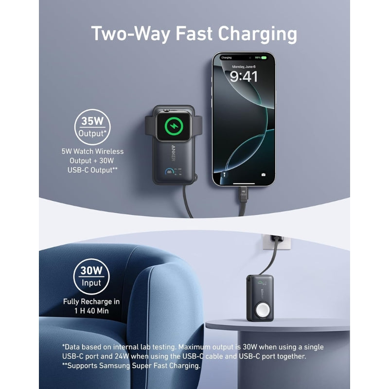 Anker MagGo Power Bank (For Apple Watch)