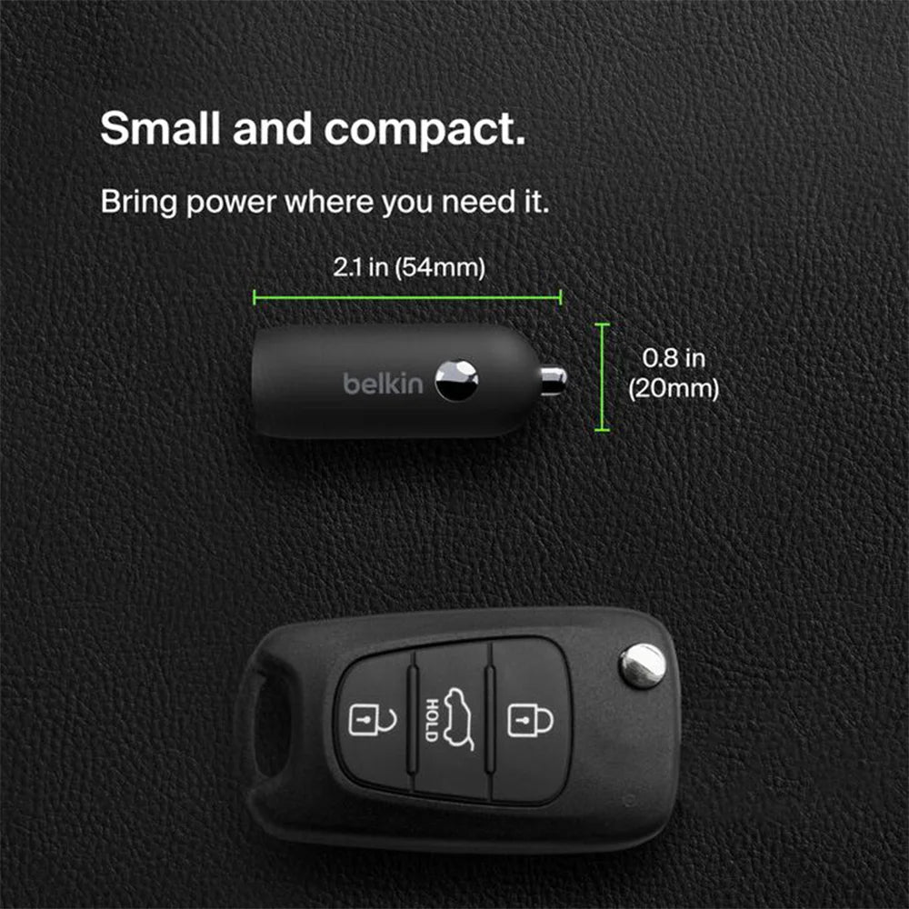 Belkin BoostCharge 30W USB-C Car Charger - My Store
