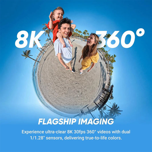 Insta360 X5 8K 360 Action Camera