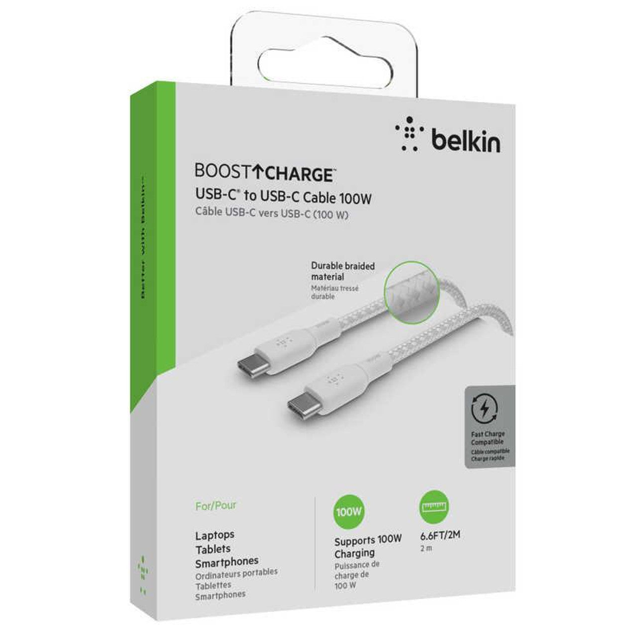 Belkin BoostCharge USB-C to USB-C Braided Cable 2m