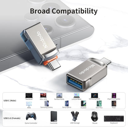 McDodo USB C to USB 3.0 Adapter [1 Pack]